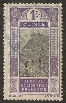 French Guinea 96, used.  1913. (F413)