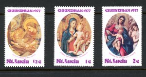 St. Lucia 427-429 MNH 1977 (short set)