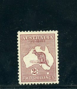 AUSTRALIA KANGAROO SCOTT #99  MINT LIGHT HINGED