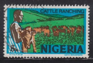 Nigeria 294A Cattle Ranching 1973