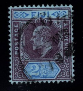 Fiji Scott 62 KEVII stamp,  Used
