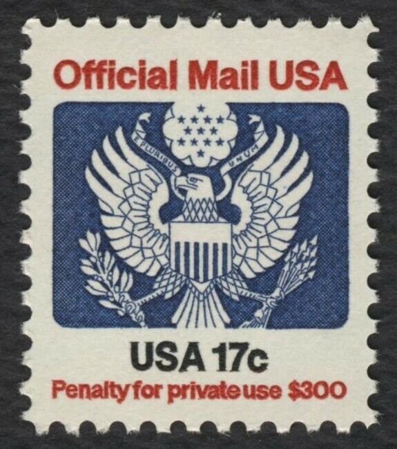 #O127-O130 Official Mail, 4 Singles, Mint **ANY 5=FREE SHIPPING**