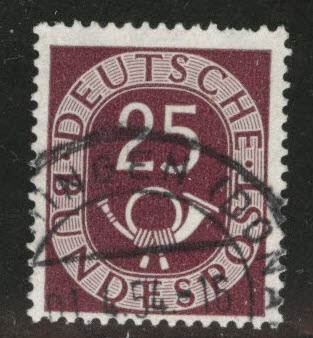 Germany Scott 678 used 1951-1952 stamp CV$4.50