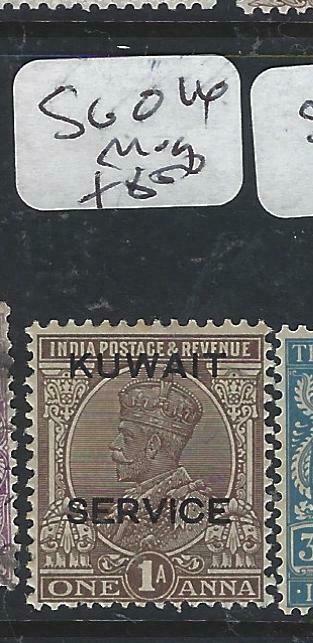 KUWAIT   (PP2704B) ON  INDIA KGV  SERVICE  1 A    SG O16   MOG