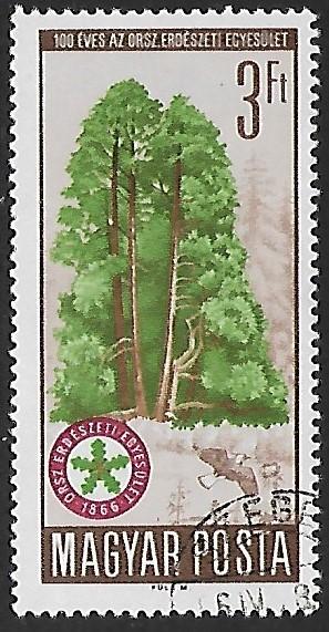 Hungary # 1751 - Lapwing & Trees - used -  (GR16)