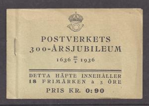 Sweden  Scott  248a  MNH  Booklet