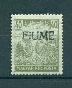 Fiume sc# 12 mng cat value $95.00