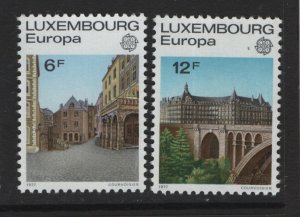 Luxembourg  #597-598  MNH  1974  Europa