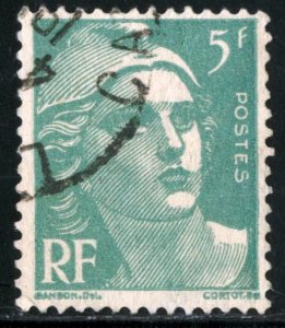 FRANCE #542 , USED - 1945 - FRAN207AFF8