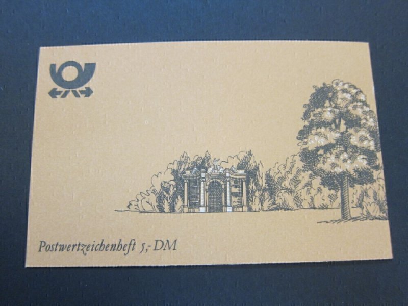 Germany 1991 Sc 1663a Booklet MNH