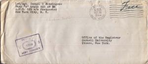 United States A.P.O.'s Soldier's Free Mail 1944 U.S. Army Postal Service, 629...