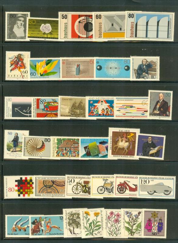 Germany - Berlin, 1983 Complete Year Set. MNH. $74.20