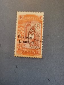 Stamps Somali Coast Scott #186 used