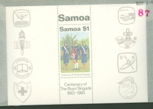 Samoa (Western Samoa) #619 Mint (NH) Souvenir Sheet