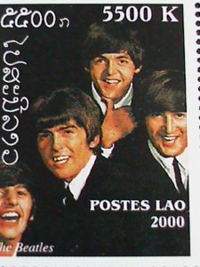 LAOS  STAMP-2000-ROCK & ROLL MOVIE STAR ELVIS PRESLEY MNH:SHEET#3 VERY FINE