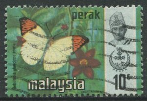 STAMP STATION PERTH Perak #150 Sultan Idris Shah Butterflies Used 1971