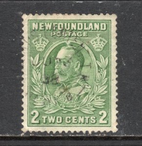 Newfoundland Scott # 186  used   singles