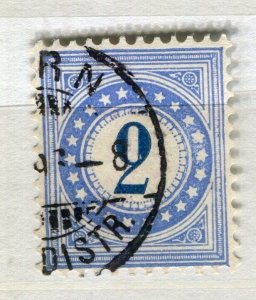 SWITZERLAND; 1878-80 early classic Postage Due issue used Shade of 2c. value