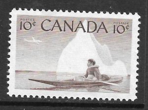 Canada 351: 10c Inuk and Kayak, MNH, VF