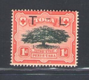 1899 Tonga - Stanley Gibbons #54 - MH*
