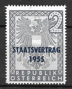 Austria 604 MNH 2025 CV $2.25