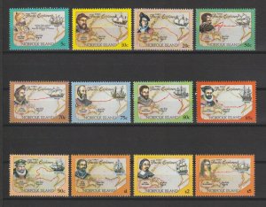 NORFOLK ISLANDS 1994 SG 562/73 MNH Cat £25