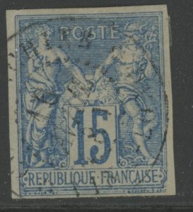 French Colonies 42 used thin (2202 81)