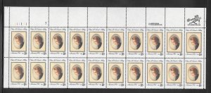 #1926 MNH Plate Block Strip of 20