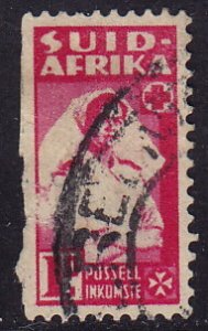 South Africa - 1943 - Scott #91b - used - Nurse