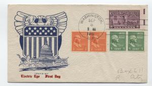 1941 10 cent special delivery E15 Electric Eye FDC with prexies [y2210]