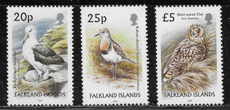 Falkland Islands Scott #'s 917 - 919 MNH