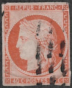 France #7 Used 20% of SCV $360  **FREE Domestic SHIPPING**