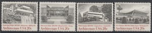 U.S.  Scott# 2019-22 1982 VF MNH Architecture