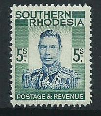 Southern Rhodesia SG 52  MVLH