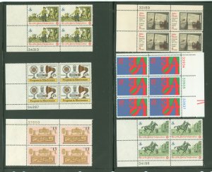 United States #1433/1705 Mint (NH) Plate Block