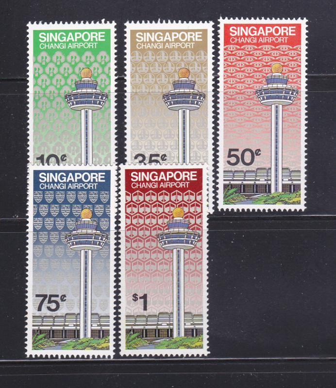 Singapore 382-386 Set MNH Changi Airport