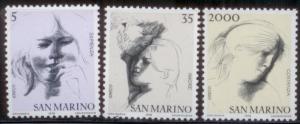 San Marino 1978 SC#931-3 MNH L378