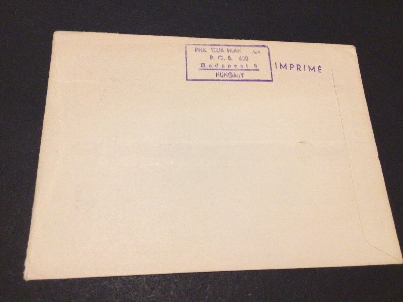 Hungary 1966  Registered stamp strip cover to Germany Ref 60605