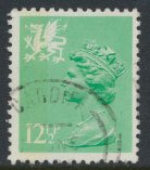 Great Britain Wales  SG W37 SC# WMMH19 Used  see scan 1 left side band