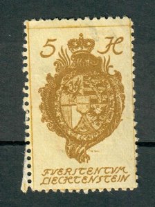 Liechtenstein #32 Mint Hinged single