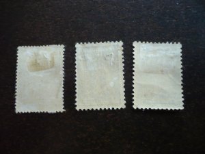 Stamps - Mozambique - Scott# 149-151 - Mint Hinged Partial Set of 3 Stamps