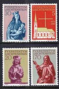 Liechtenstein 416-419 MNH VF