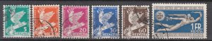 Switzerland - 1932 Dove and Peace Sc# 210/215 (7214G) 
