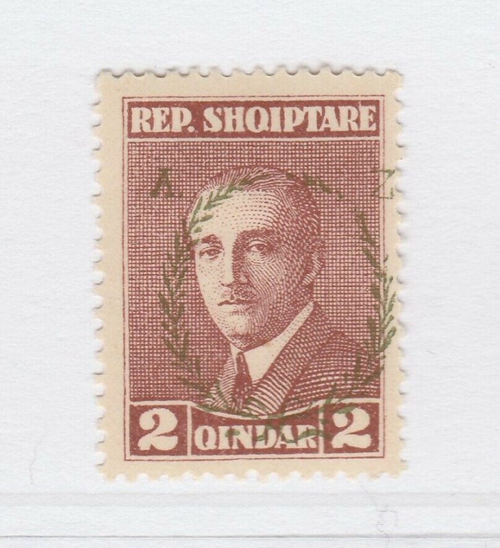 A3P18F44 Albania 1927 2q mh*