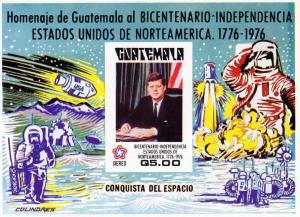 Guatemala 1976 John F.Kennedy/Space/A.Bicent.76 SS Sc C609a