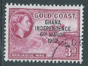 Ghana, Sc #8, 3d Used