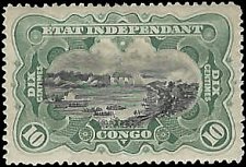 BELGIAN CONGO   #18 MH (3)