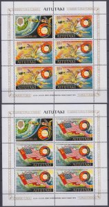 1975 Aitutaki 139KL-140KL Joint flight Apollo - Soyuz 12,00 €