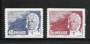 Sweden #701-702   (MLH) CV $4.25