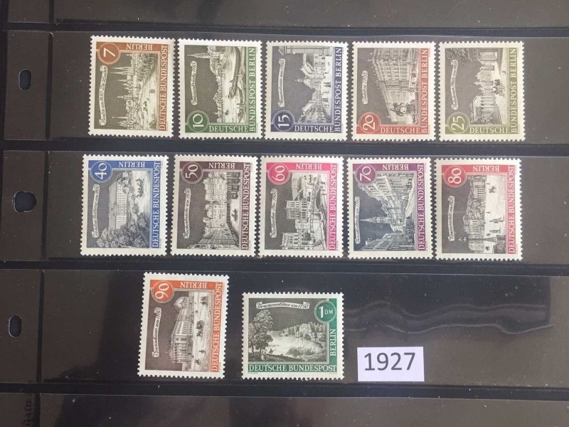 $1 World MNH Stamps (1927), Germany Definitive set of 12 MNH